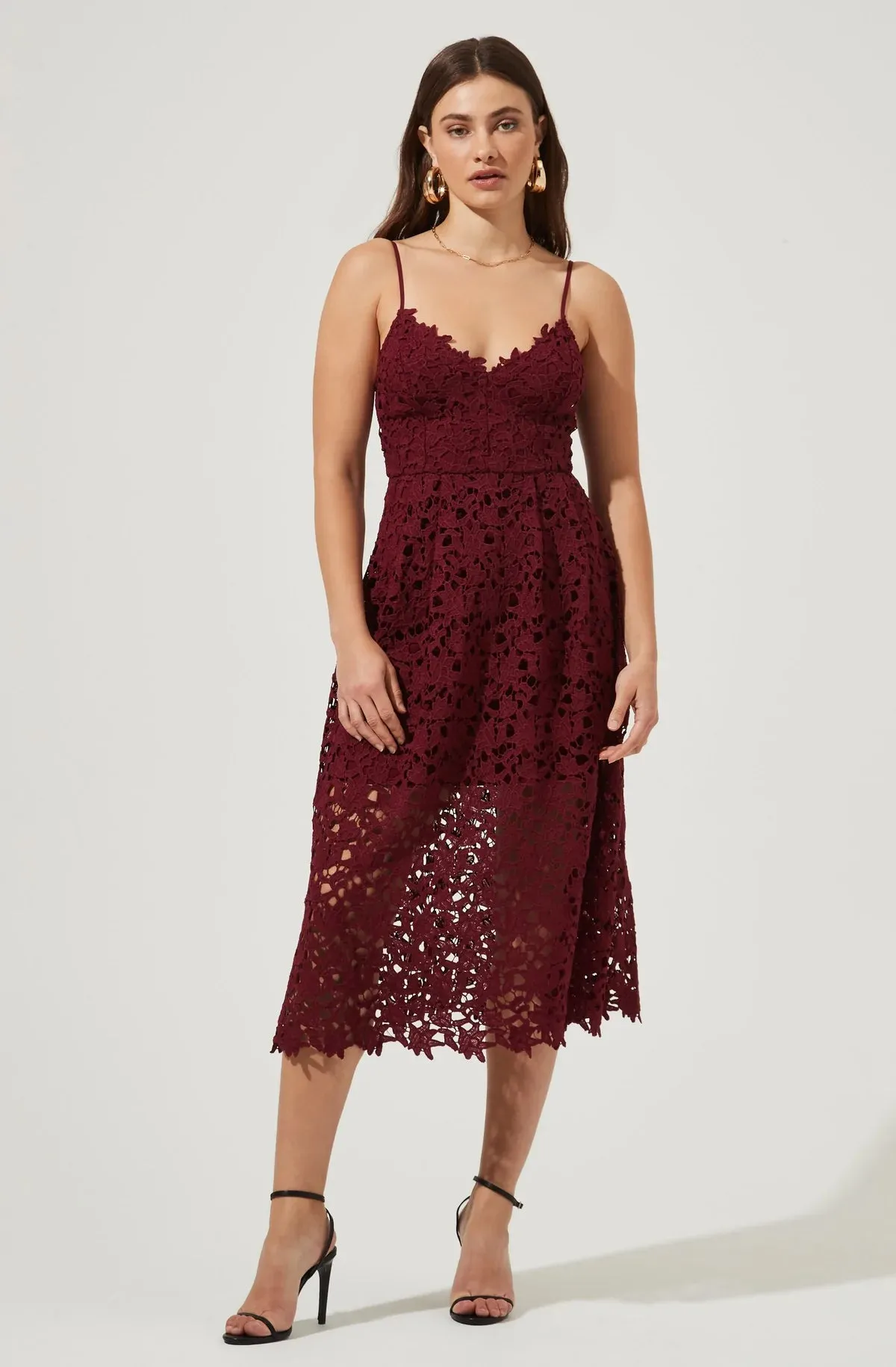 Lace Midi Dress