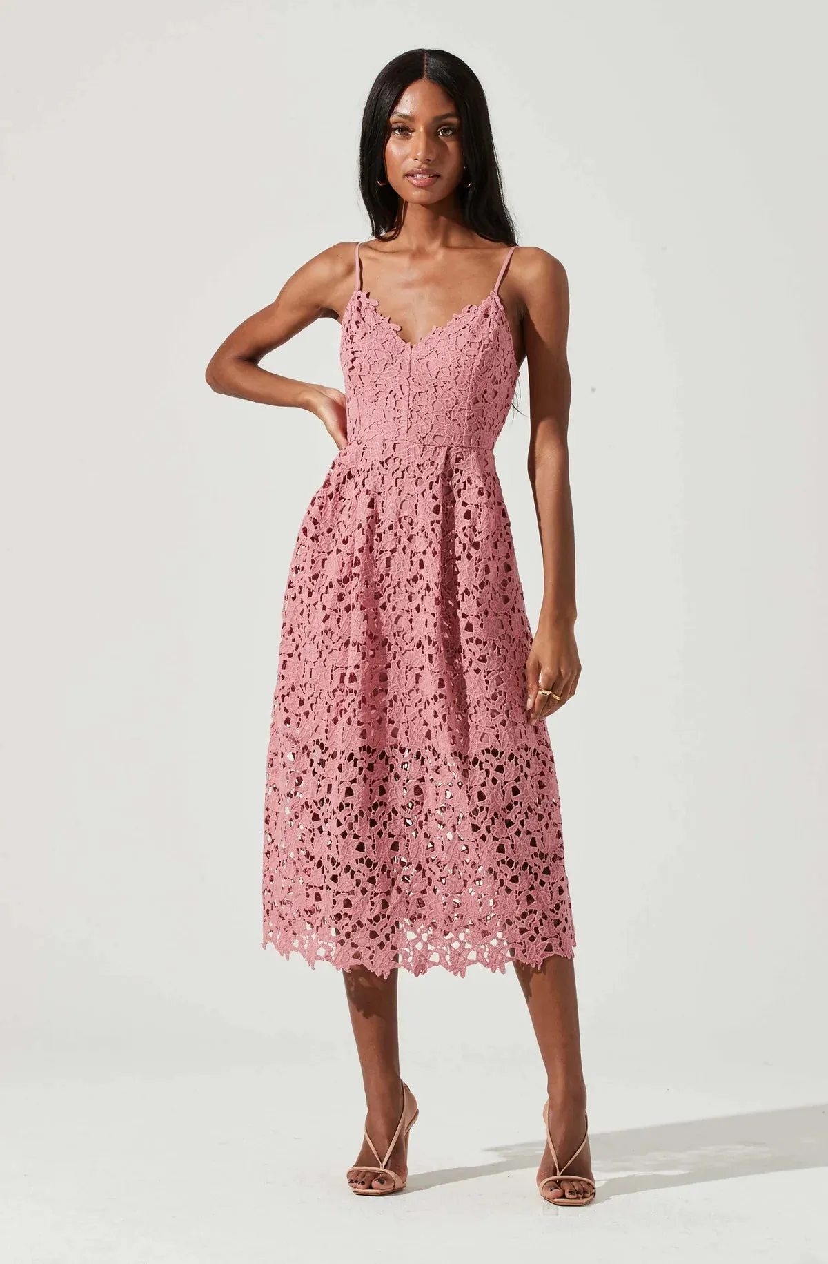Lace Midi Dress