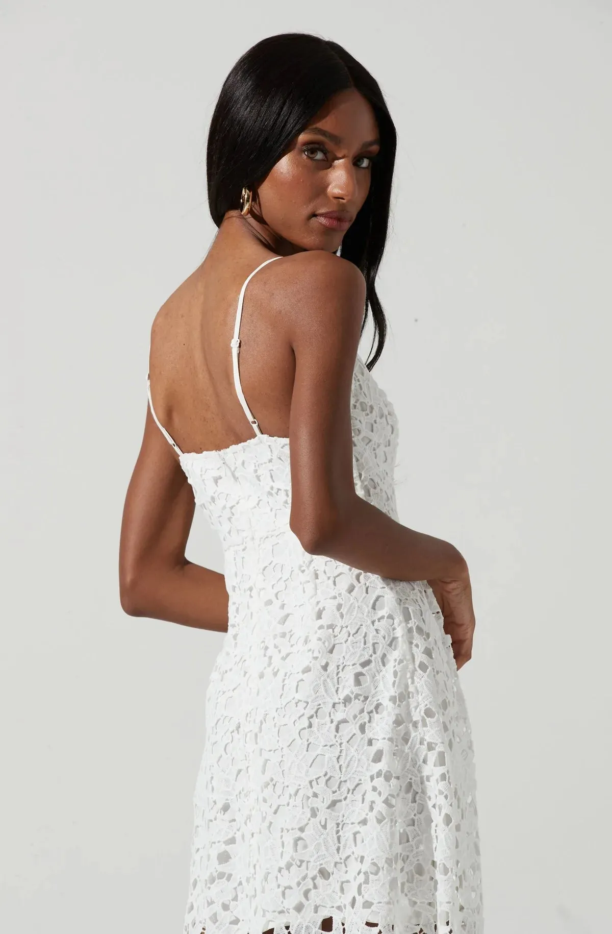 Lace Midi Dress