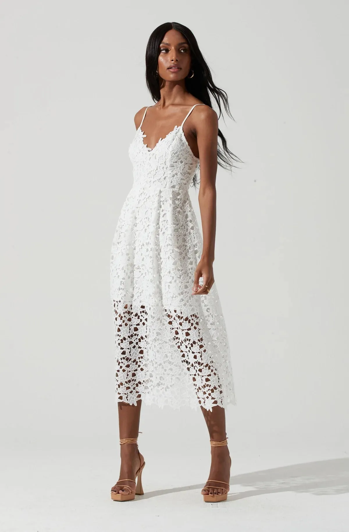 Lace Midi Dress