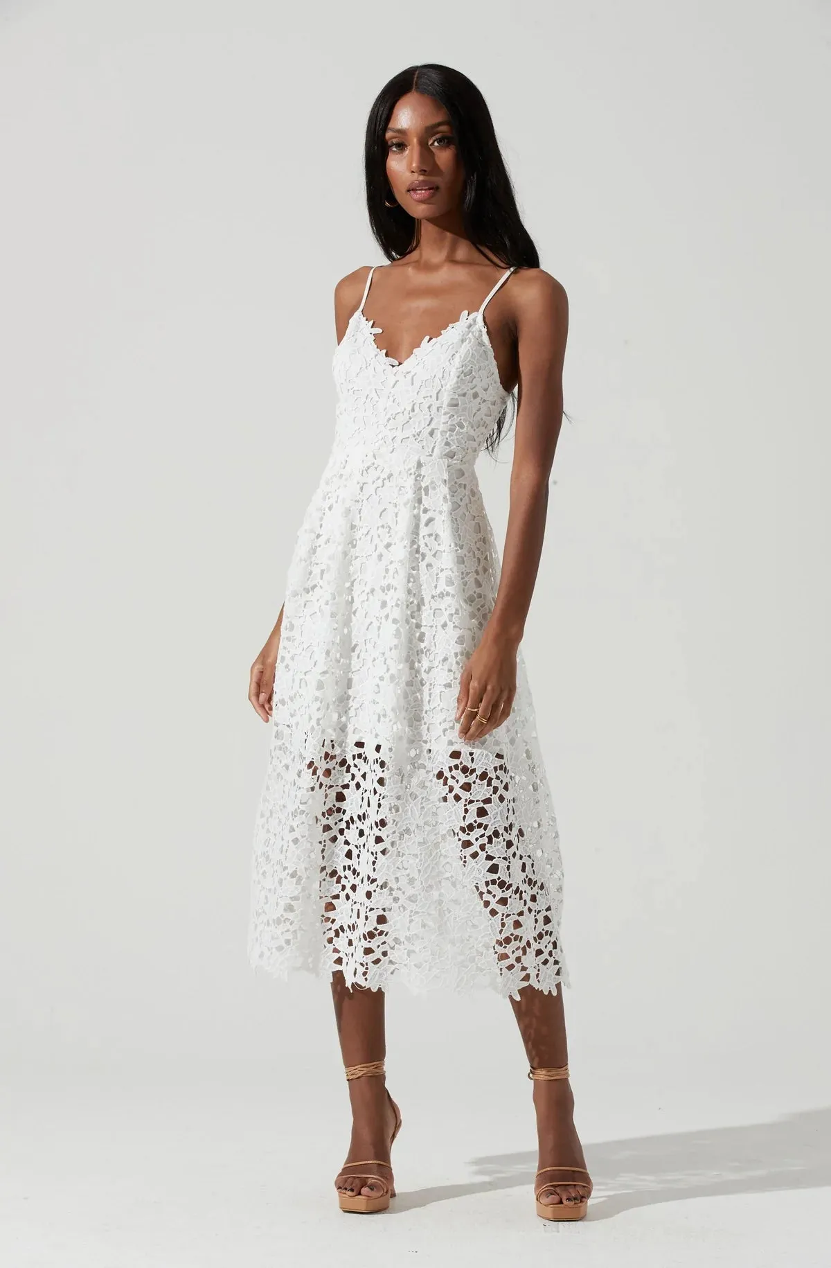 Lace Midi Dress