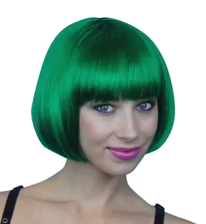 Leprechaun Green Bob Costume Wig Paddy's Day Fancy Dress