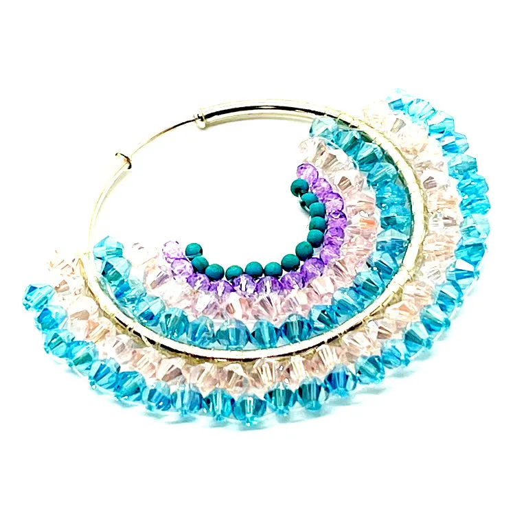 Libia: Turquoise Star Earring
