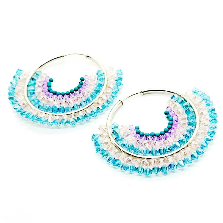 Libia: Turquoise Star Earring