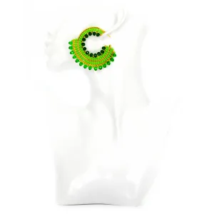 Lime Green Rondelle