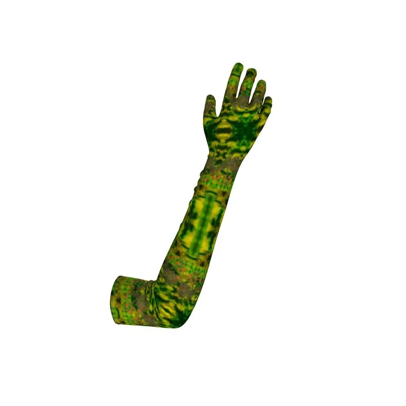 Long Opera Gloves (Unisex)(WindSong Flower) RJSTH@Fabric#3 RJSTHS2021 RJS