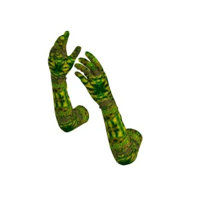 Long Opera Gloves (Unisex)(WindSong Flower) RJSTH@Fabric#3 RJSTHS2021 RJS