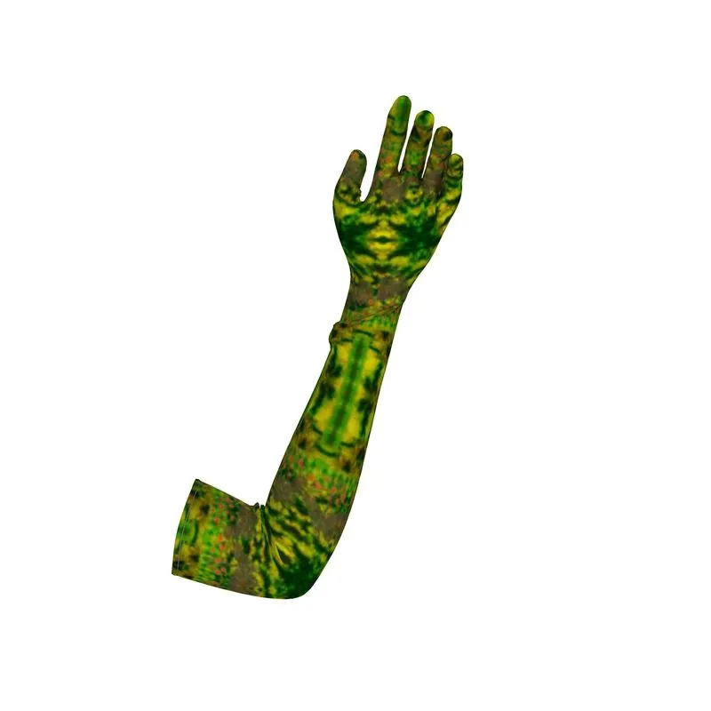 Long Opera Gloves (Unisex)(WindSong Flower) RJSTH@Fabric#3 RJSTHS2021 RJS