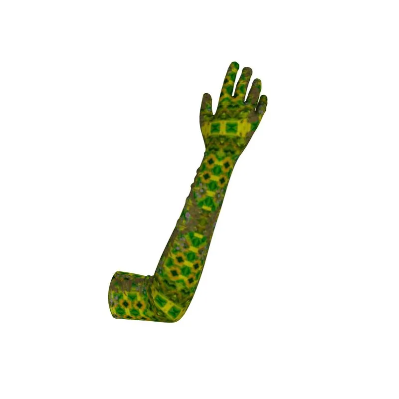 Long Opera Gloves (Unisex)(WindSong Flower) RJSTH@Fabric#5 RJSTHS2021 RJS