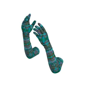 Long Opera Gloves (Unisex)(WindSong Flower) RJSTH@Fabric#8 RJSTHS2021 RJS