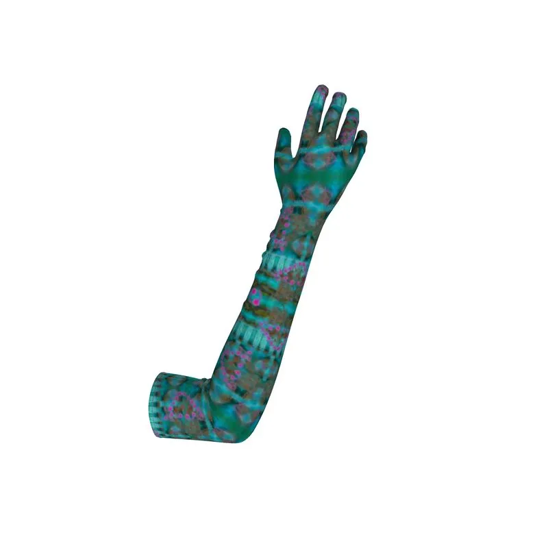 Long Opera Gloves (Unisex)(WindSong Flower) RJSTH@Fabric#8 RJSTHS2021 RJS