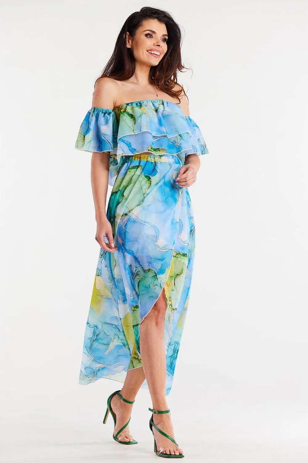 Long skirt model 196622 awama