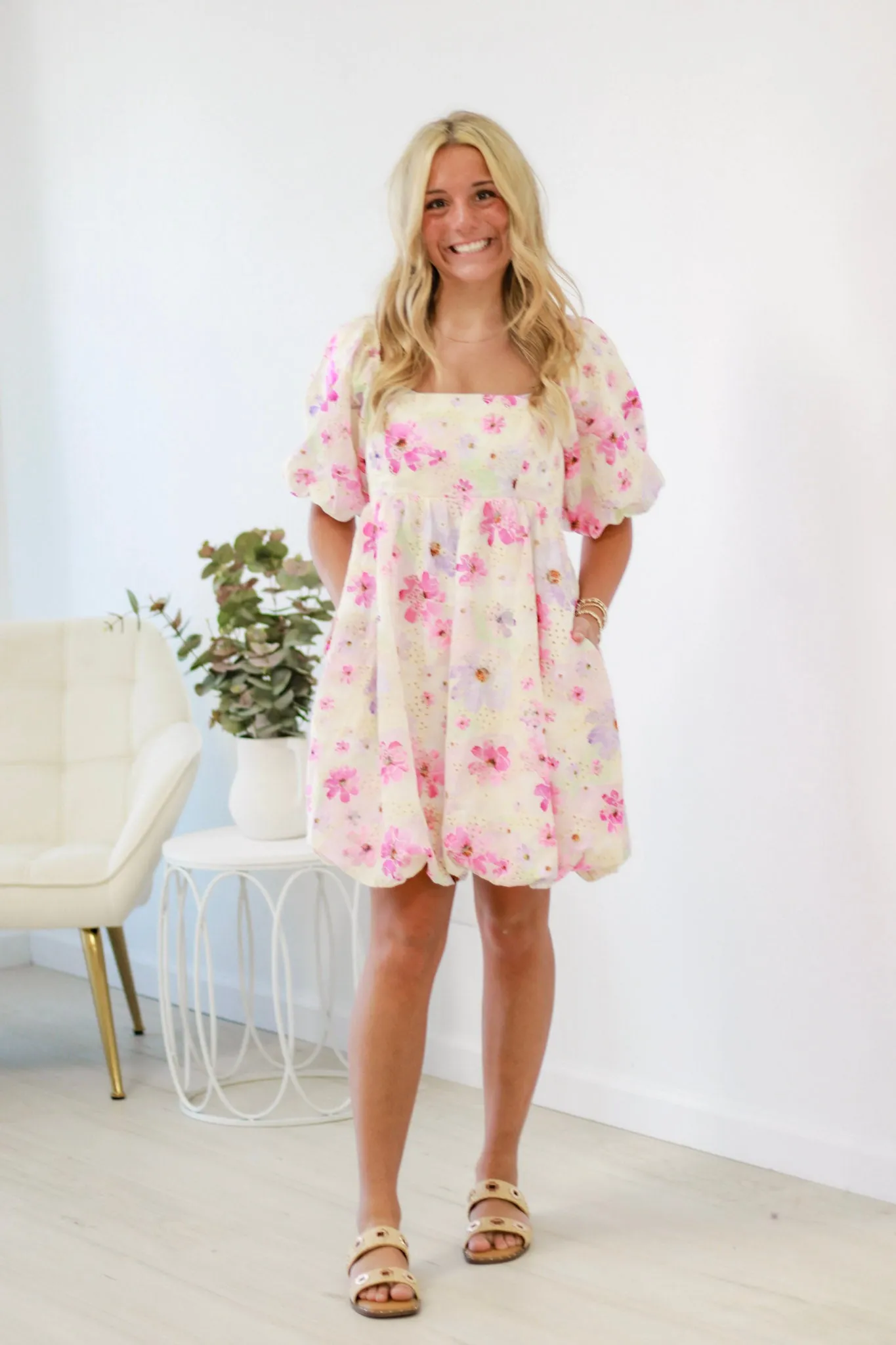 Love You Most of All Floral Dress