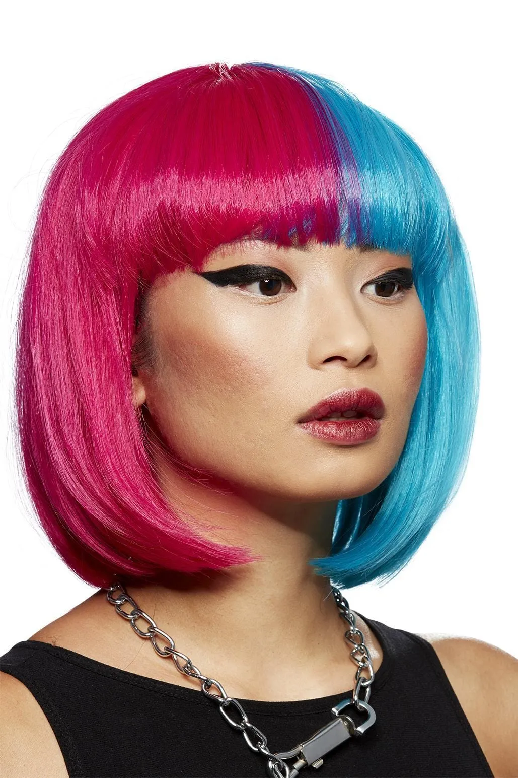Manic Panic Blue Valentine Glam Doll Wig
