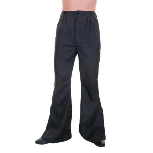 Men's Black Flares with Pockets - Karnival