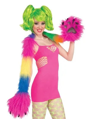 Monster Mitt Rainbow Scarf Accessory