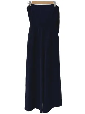 Navy Strapless Jumpsuit