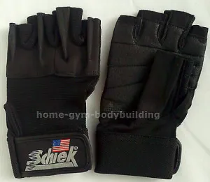 NEW Schiek Model 520 Womens Black Weight Lifting Gloves w/  Velcro Wrist Closure