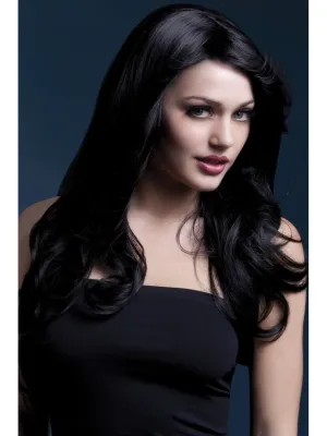 Nicole Black Heat Resistant Wig