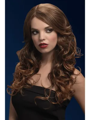 Nicole Light Brown Heat Resistant Accessory Wig
