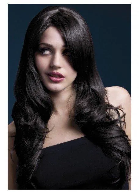 Nicole Wig Long Soft Wave Brown