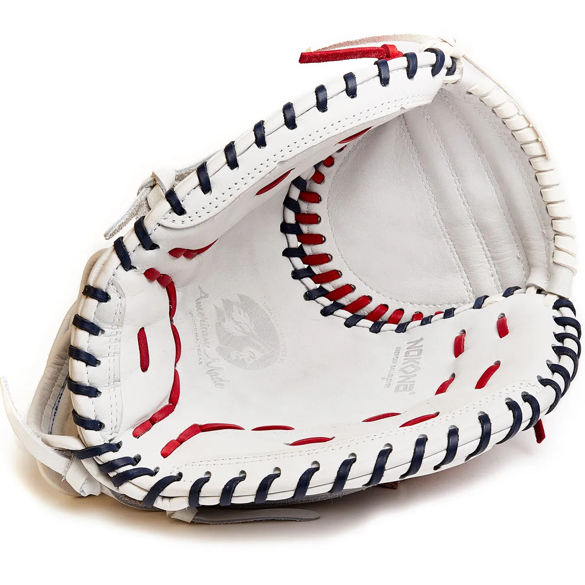 Nokona American KIP 32.5" Fastpitch Catcher's Mitt: A-V3250-WH