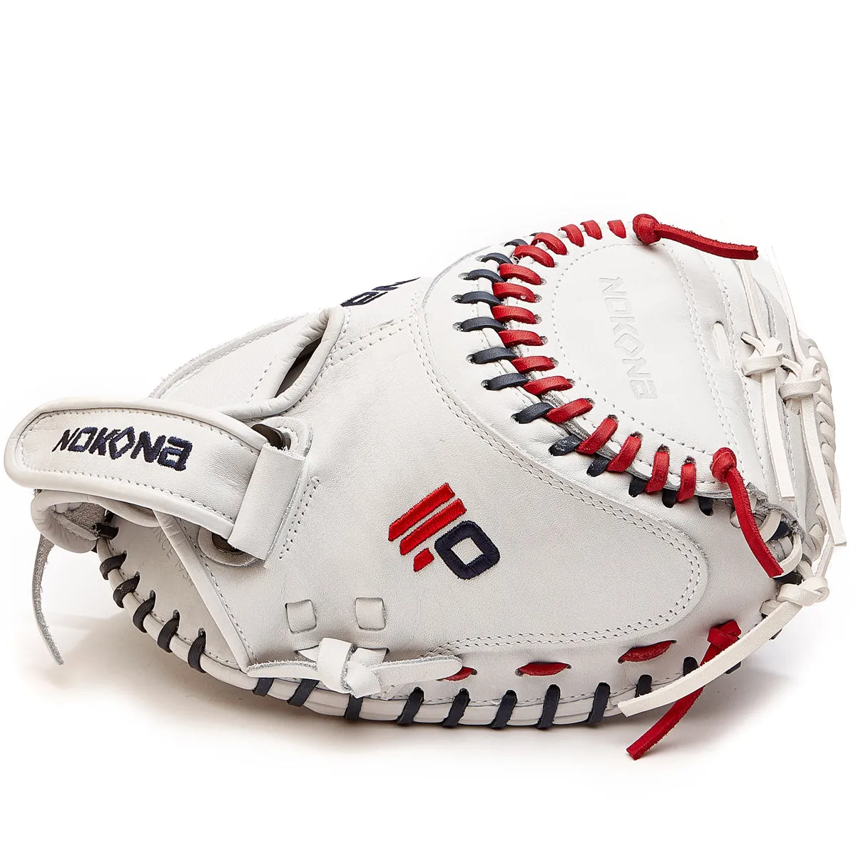 Nokona American KIP 32.5" Fastpitch Catcher's Mitt: A-V3250-WH