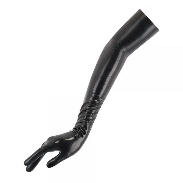Omega Opera Latex Gloves - Black - Size