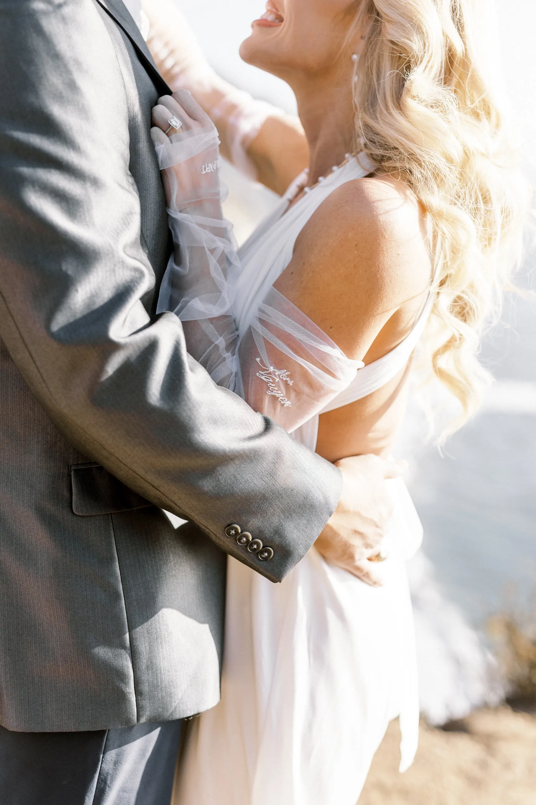 Opera Length Sheer Bridal Glove Set