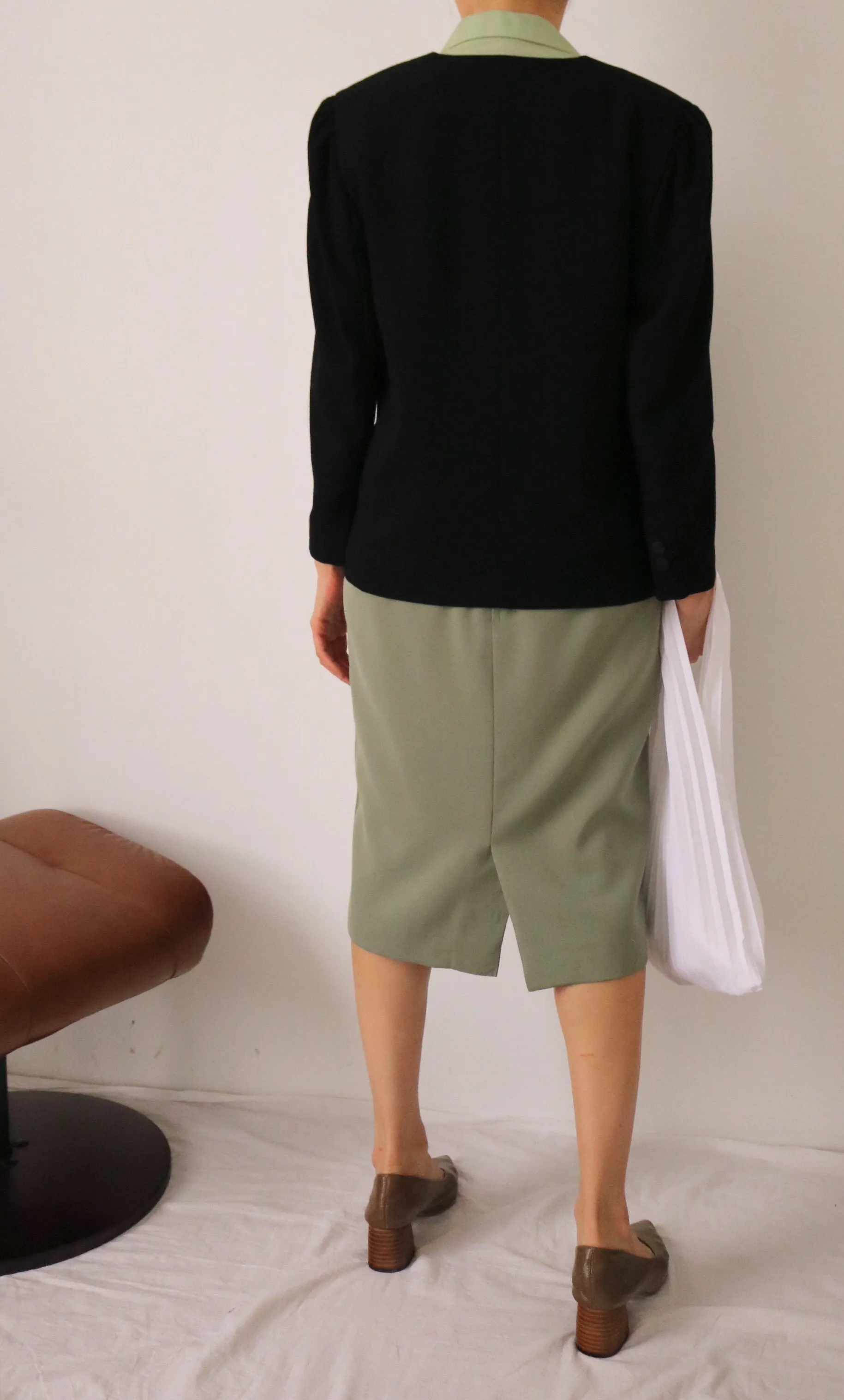 palmira suit set {Japanese vintage}-sage