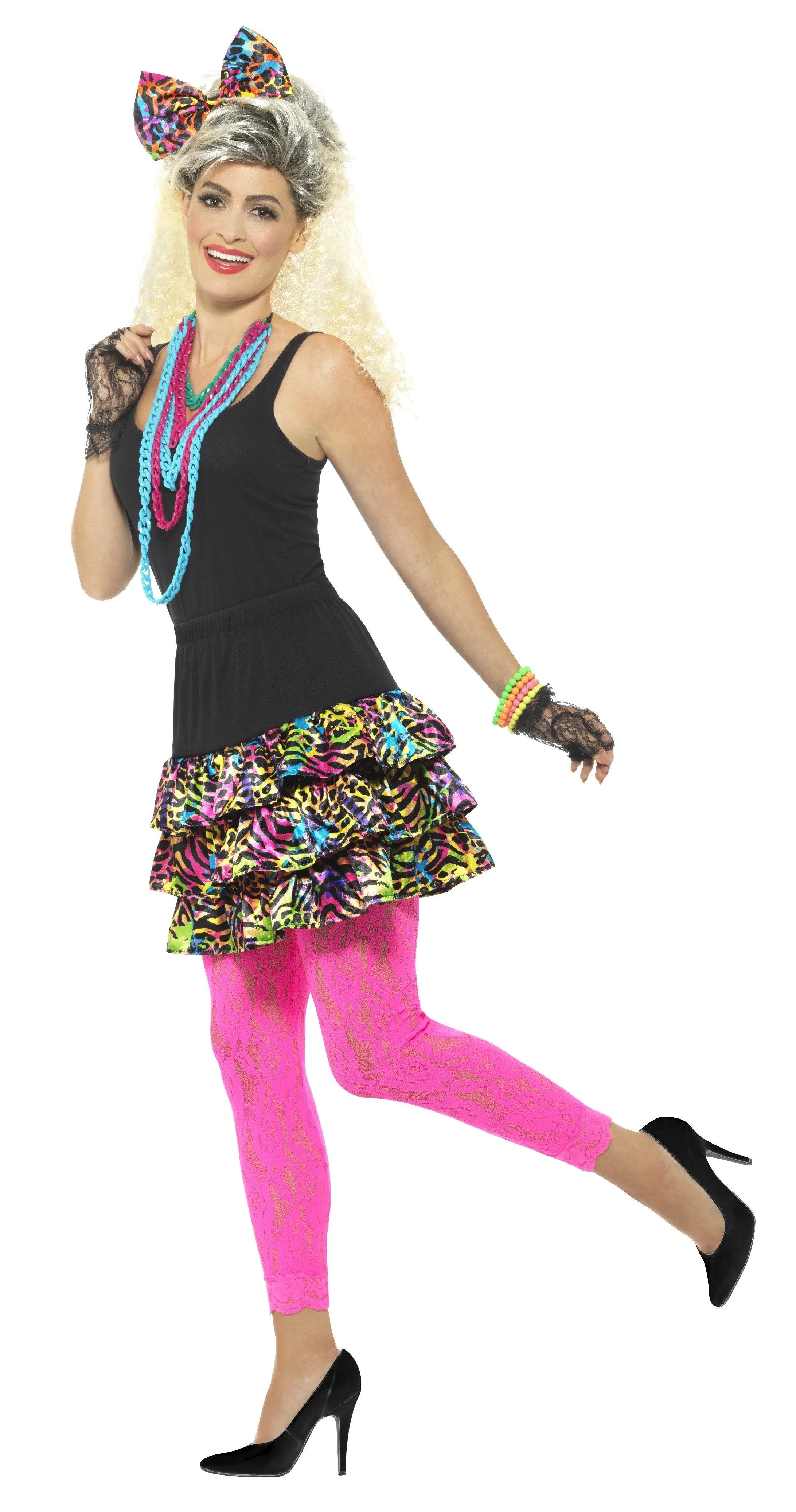 Party Girl 80s Costume Set for Women