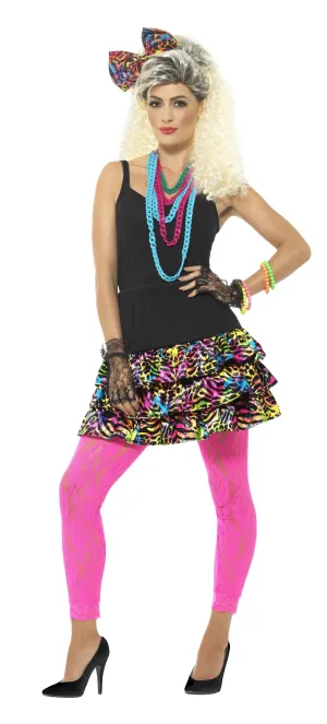 Party Girl 80s Costume Set for Women