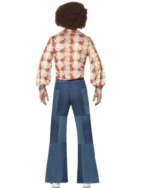 Patchwork Costume Flares Denim