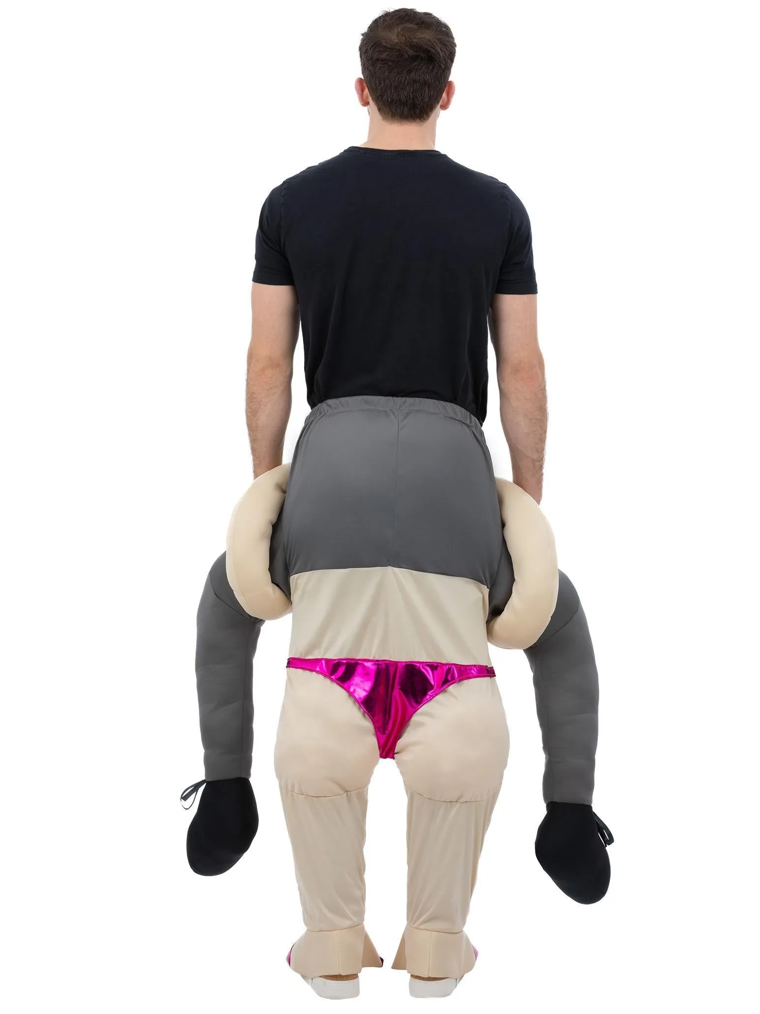 Piggyback Stripper Novelty Buck's Party Costume