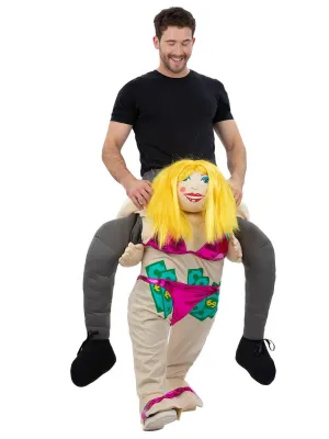 Piggyback Stripper Novelty Buck's Party Costume