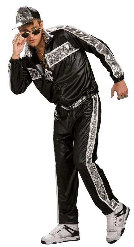 Rapper 80s 90s Idol Popstar Adult Costume