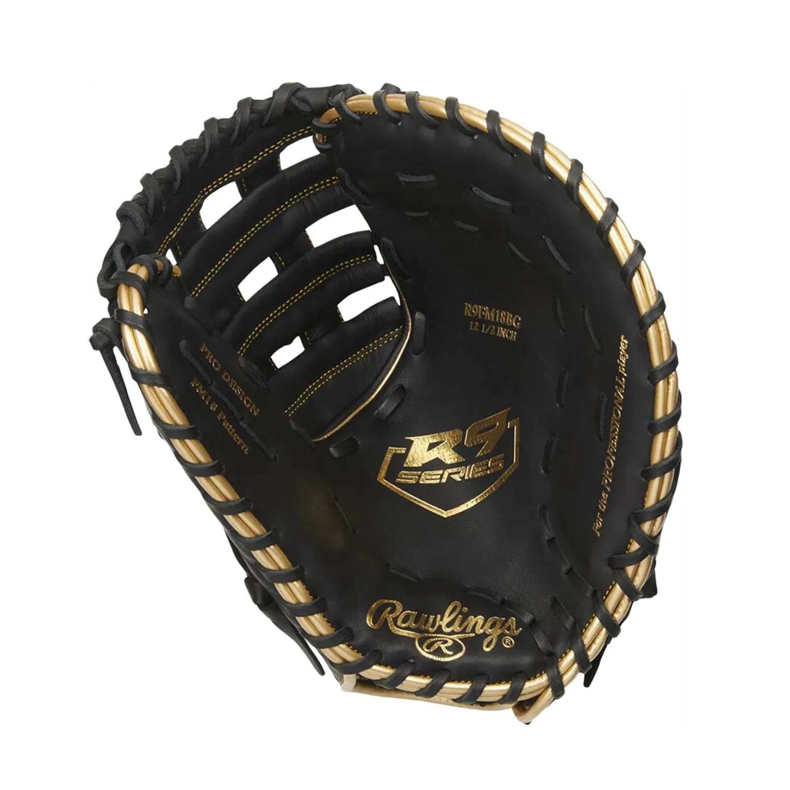 Rawlings R9 12.5" R9FM18BG Baseball First Base Mitt