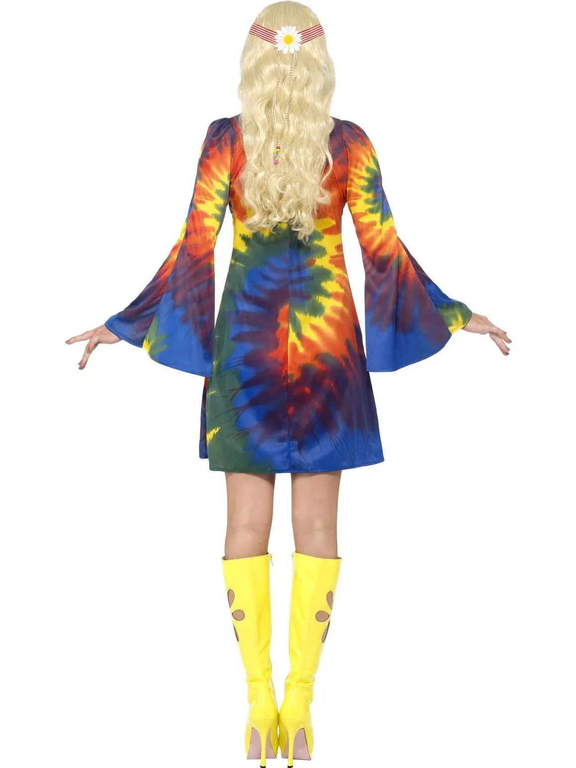 Retro 1960's Tie Dye Womens Costume