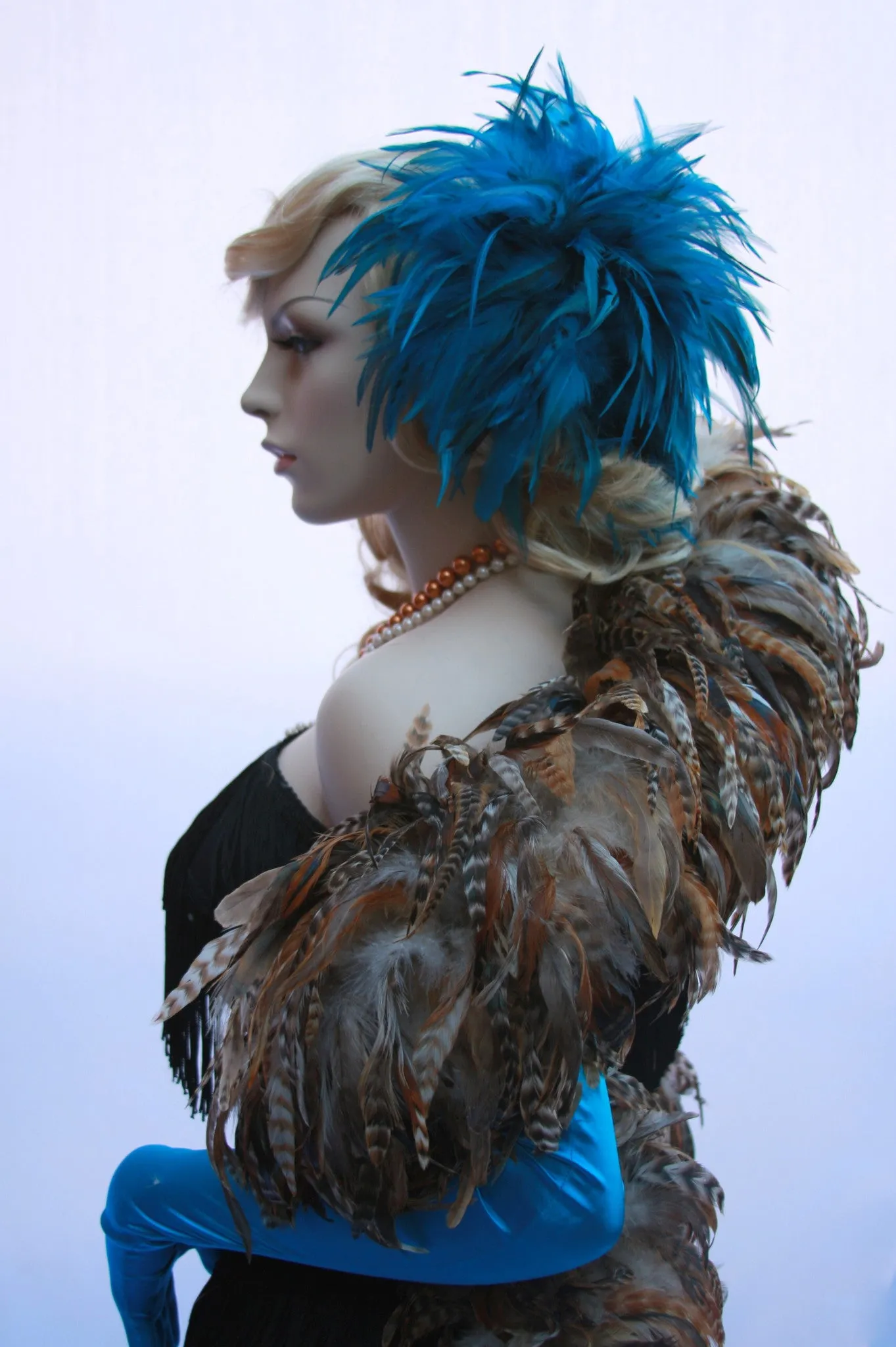 Rooster Feather Boa