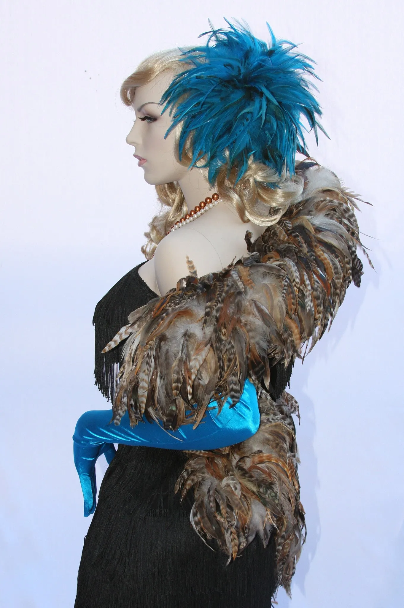 Rooster Feather Boa