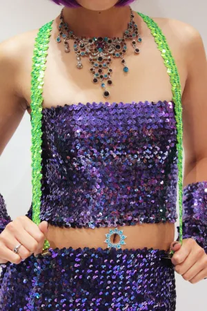 Sequins Suspenders