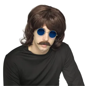 Shag 70's Brown Wig