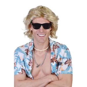 Short Blonde Mens Wig - Mick