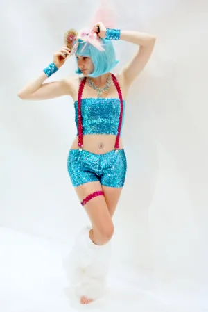 Short Sequins Hot Pant