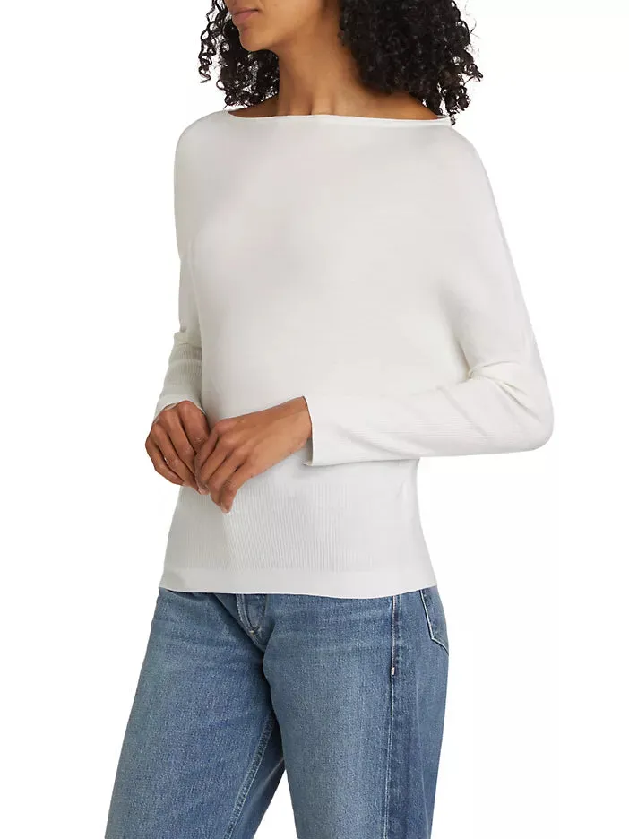 SIMKHAI LAVINA DRAPED OFF-SHOULDER TOP