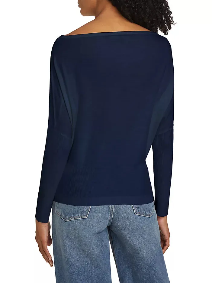 SIMKHAI LAVINA DRAPED OFF-SHOULDER TOP