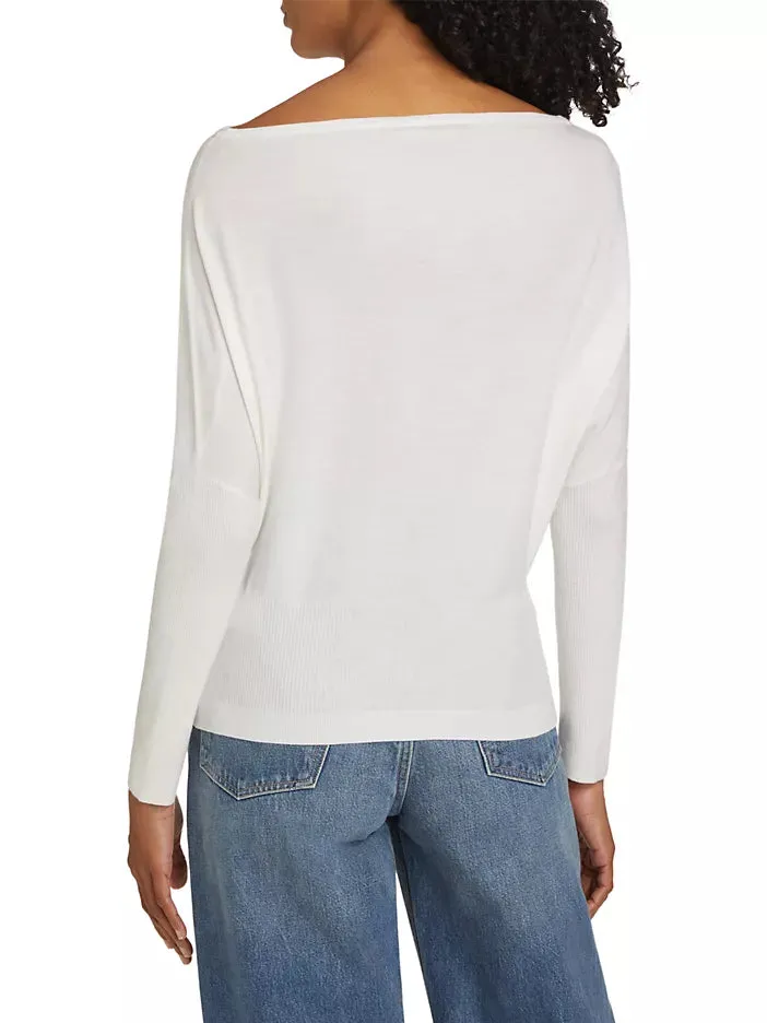 SIMKHAI LAVINA DRAPED OFF-SHOULDER TOP