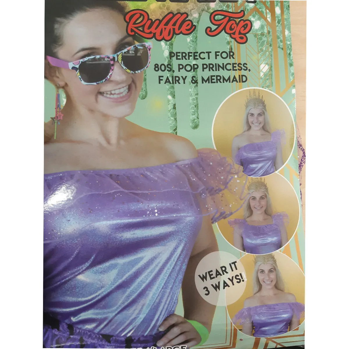 Sparkle RaRa Ruffle Top