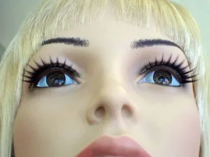 Spiky False Black Eyelashes