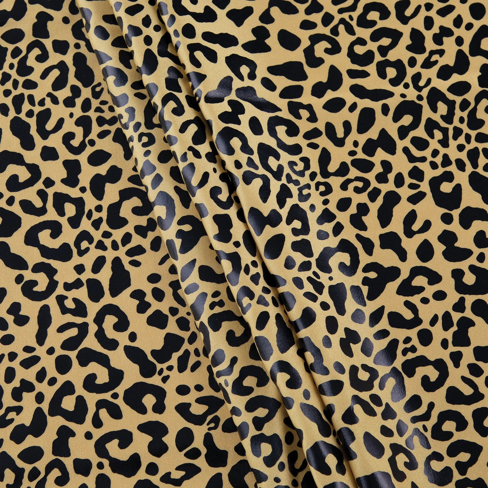 Stretch Fabric, Metallic Cheetah